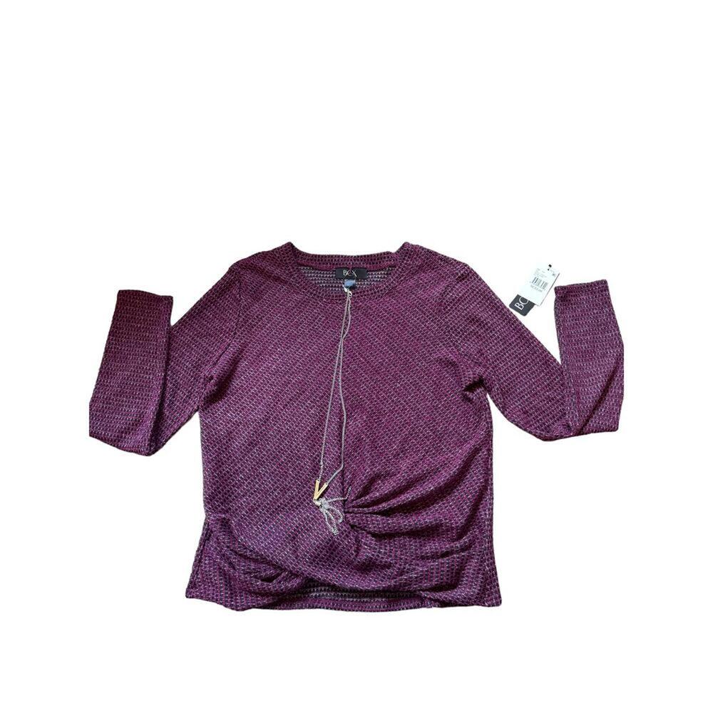 BCX | Women’s Burgundy Sweater| Size M | NWT | 0993
